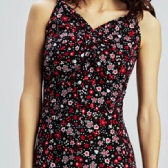 sleeveless floral print dress by San Francisco size xs - Picture 7 of 16